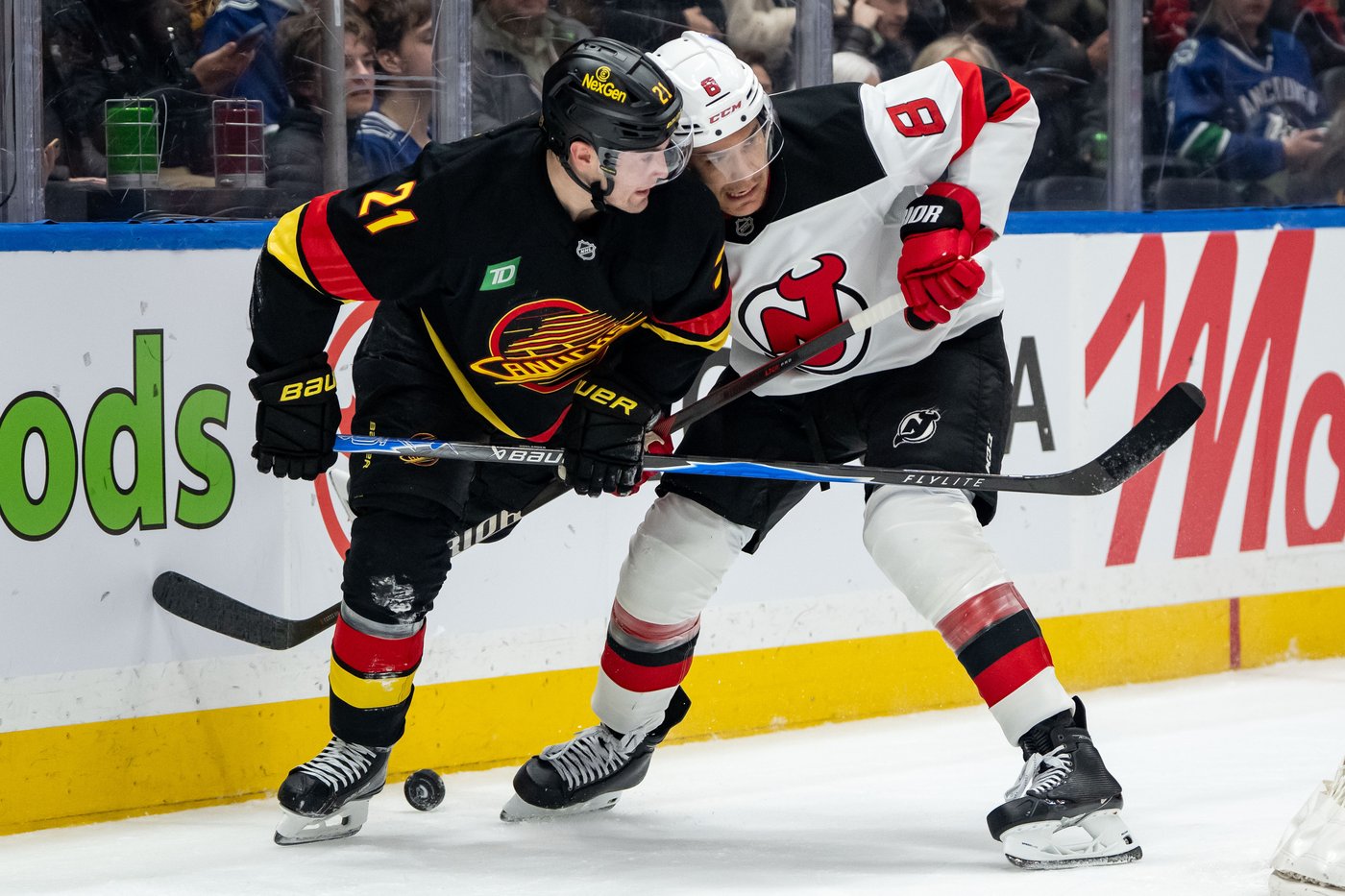 New Jersey Devils capture 5-4 road victory over the Vancouver Canucks | iNFOnews.ca