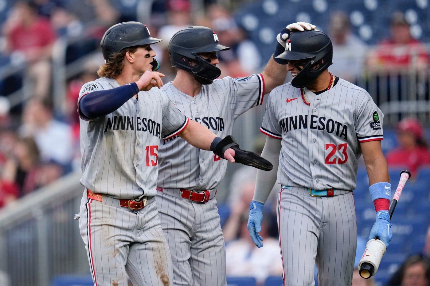 Buxton hits 3-run HR, Bradley has 8 strikeouts to help Twins beat Nationals 11-3 | iNFOnews.ca
