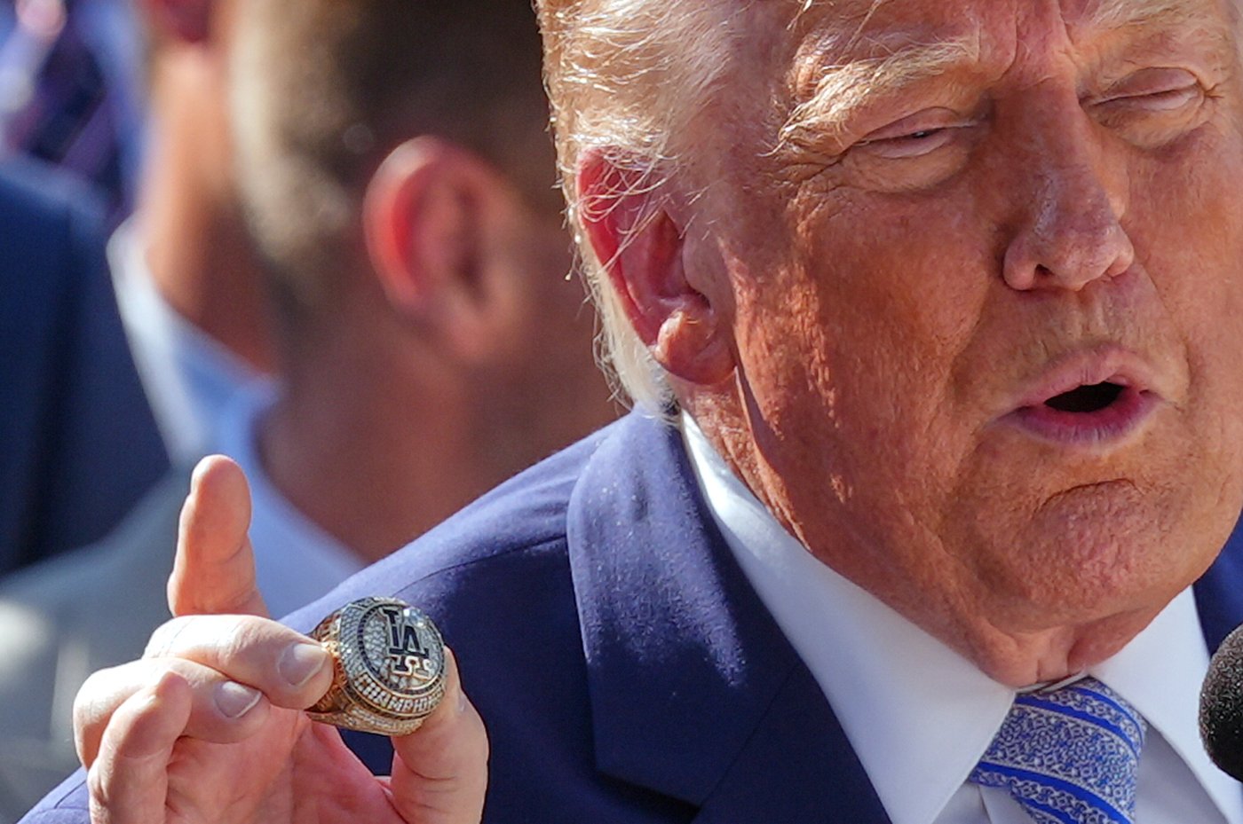 Trump fetes Dodgers at the White House again, saying the team is 'one of the great brands' | iNFOnews.ca Trump fetes Dodgers at the White House again, saying the team is 'one of the great brands' | iNFOnews.ca