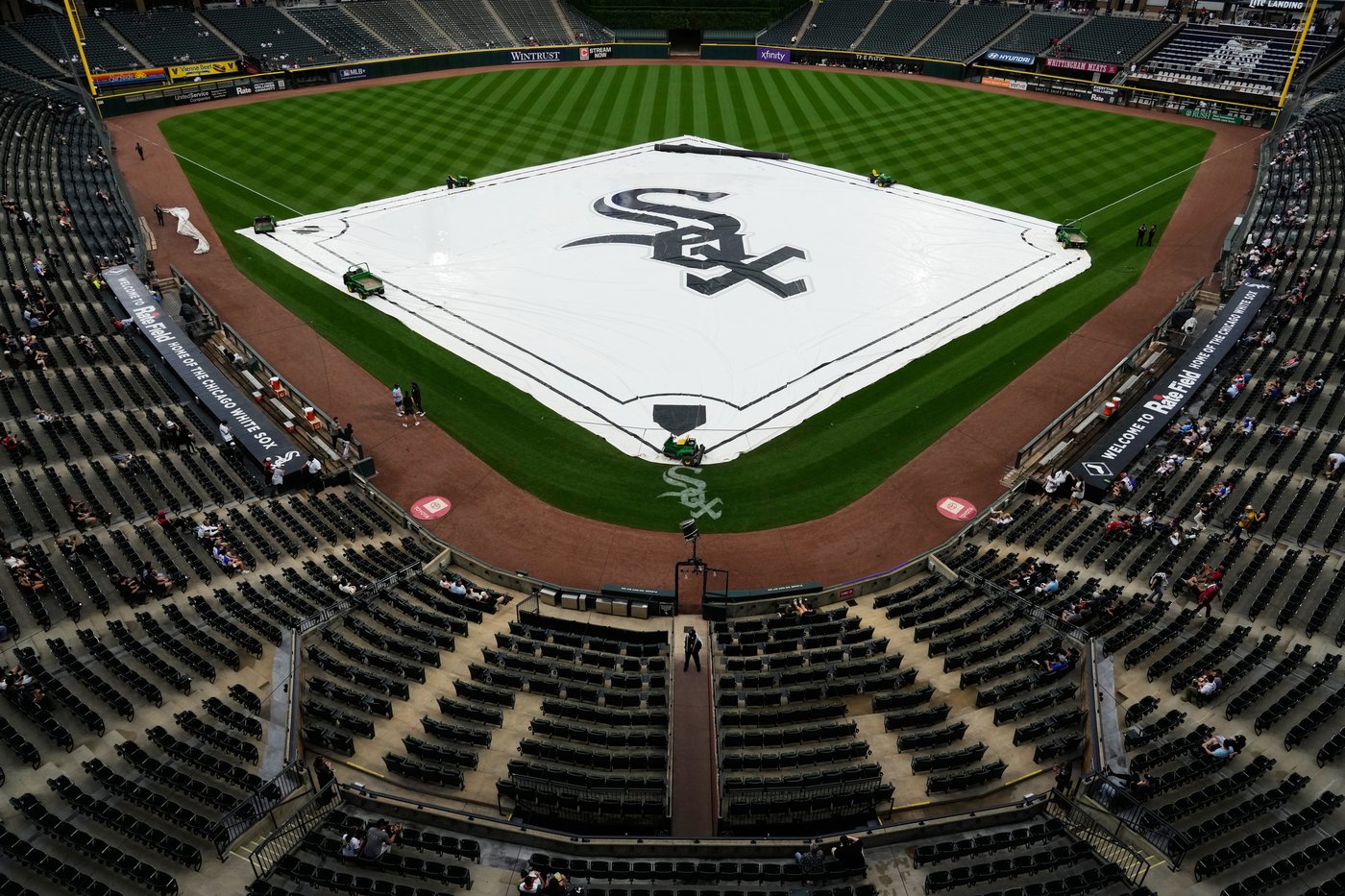 Atlanta Braves at Chicago White Sox game postponed because of rain | iNFOnews.ca