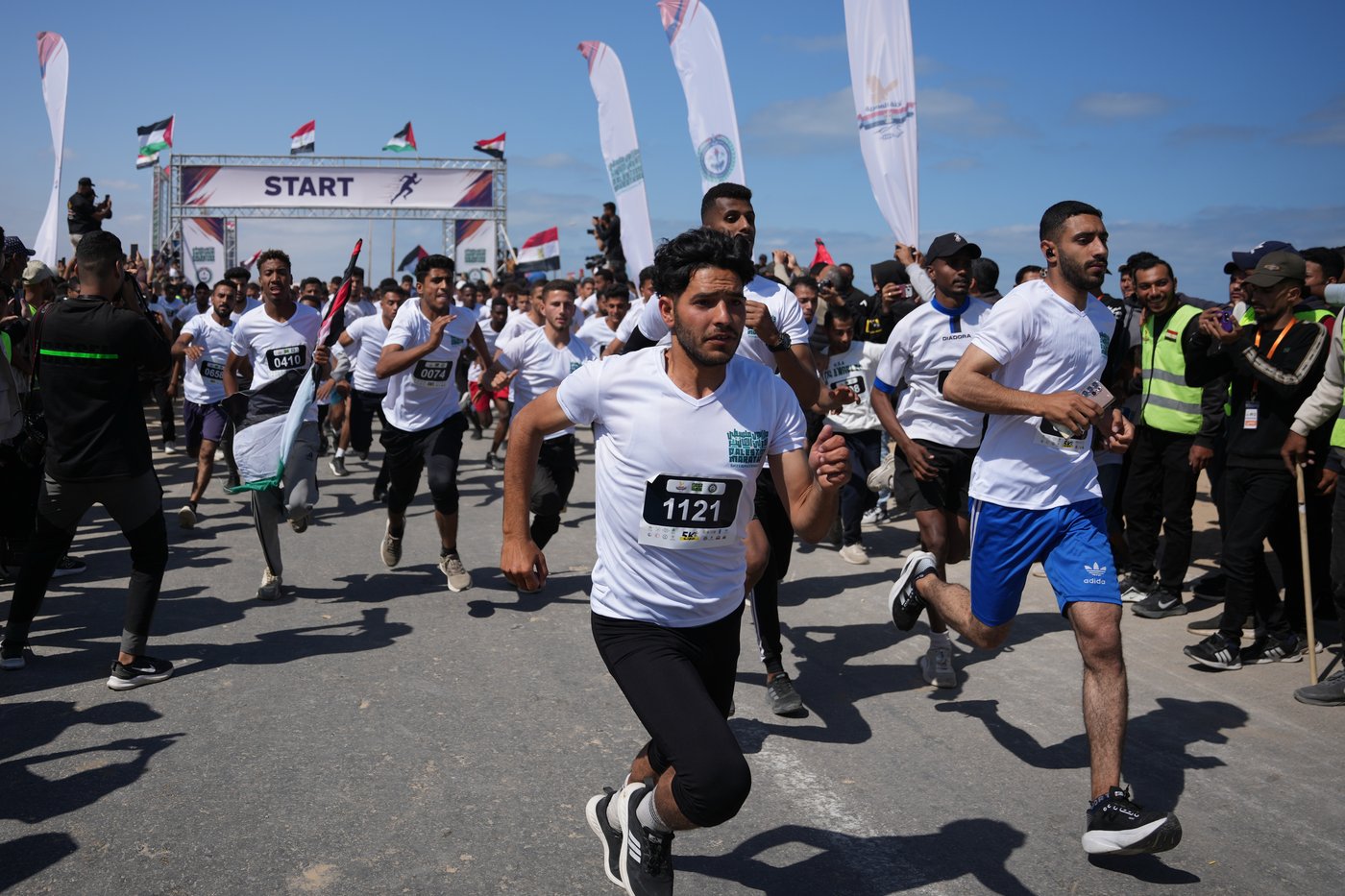 Photos of the Palestinian marathon | iNFOnews.ca