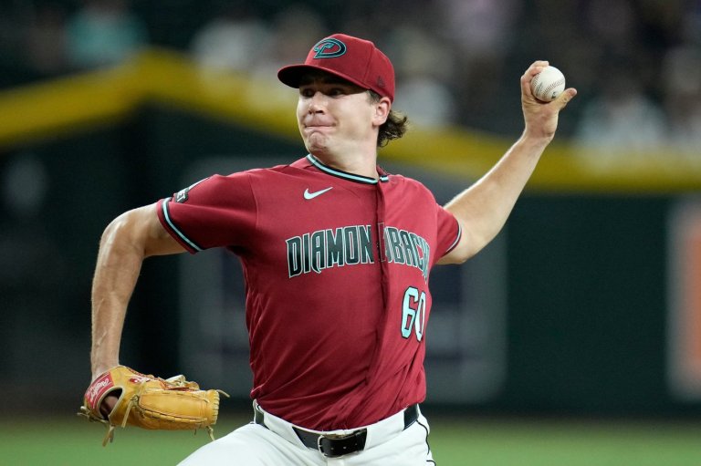 Bratt Ks 9 in 7 1-hit innings for 1st win in majors, helping Diamondbacks rout Padres 10-4 | iNFOnews.ca