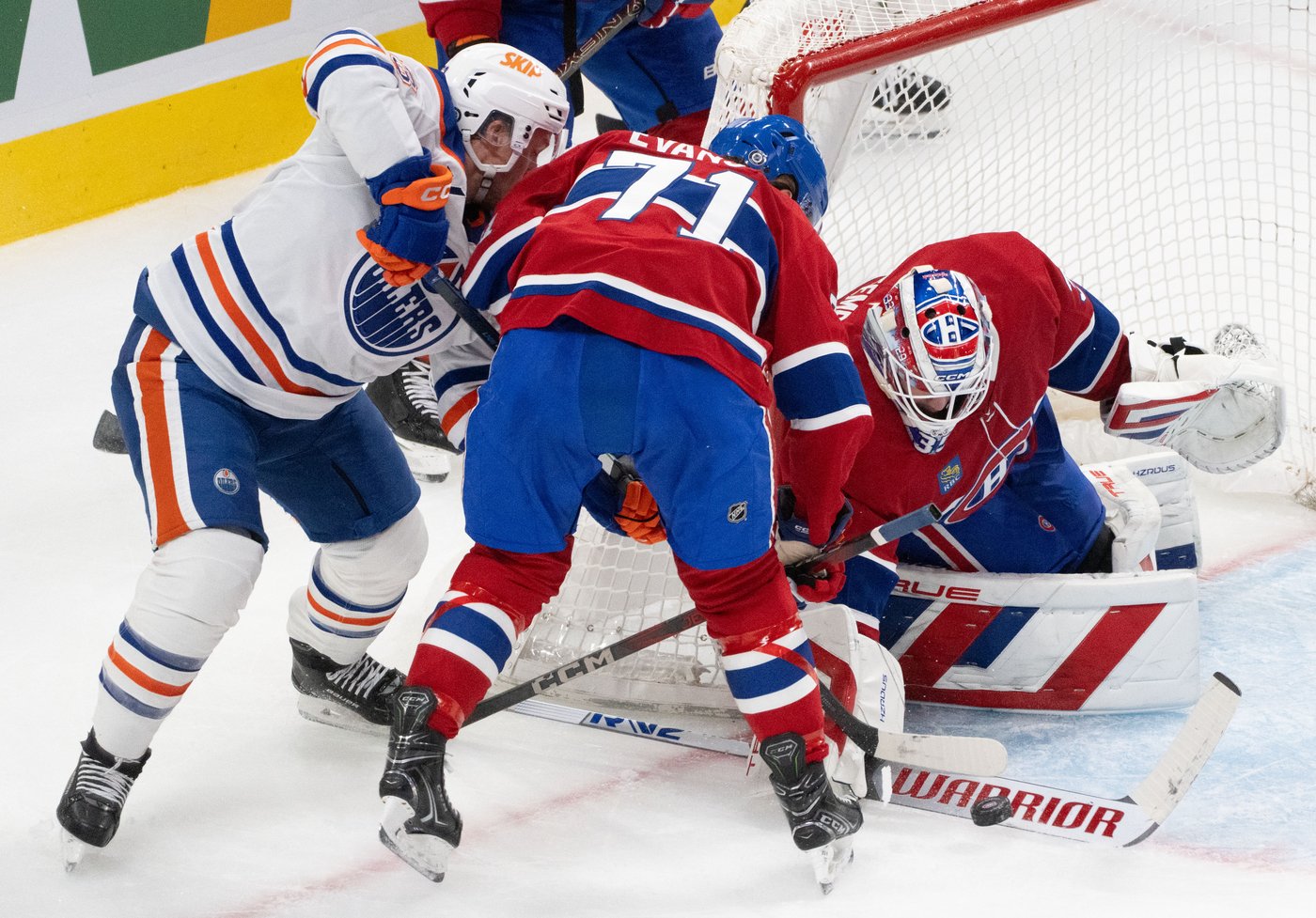 Sam Montembeault backstops Canadiens to 3-0 win over Oilers | iNFOnews.ca