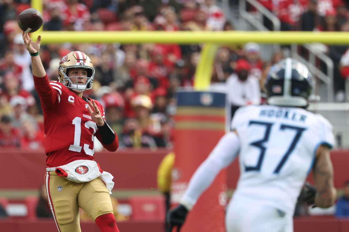 Purdy's 3 TD passes lead 49ers to 37-24 win over Titans | iNFOnews.ca Purdy's 3 TD passes lead 49ers to 37-24 win over Titans | iNFOnews.ca