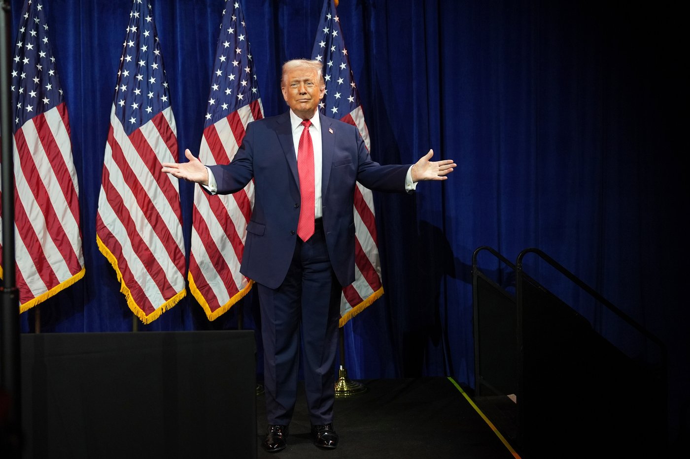 Trump tries to rally House GOP but meanders along the way as the party's majority narrows | iNFOnews.ca