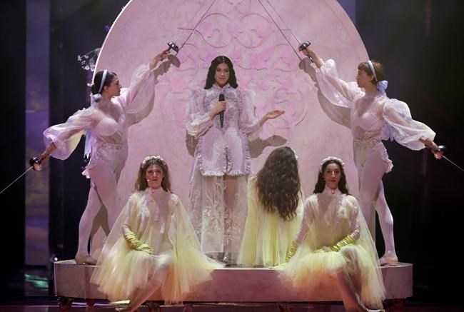 Canadian-born singer Katerine Duska competes in Eurovision Song Contest final | iNFOnews.ca