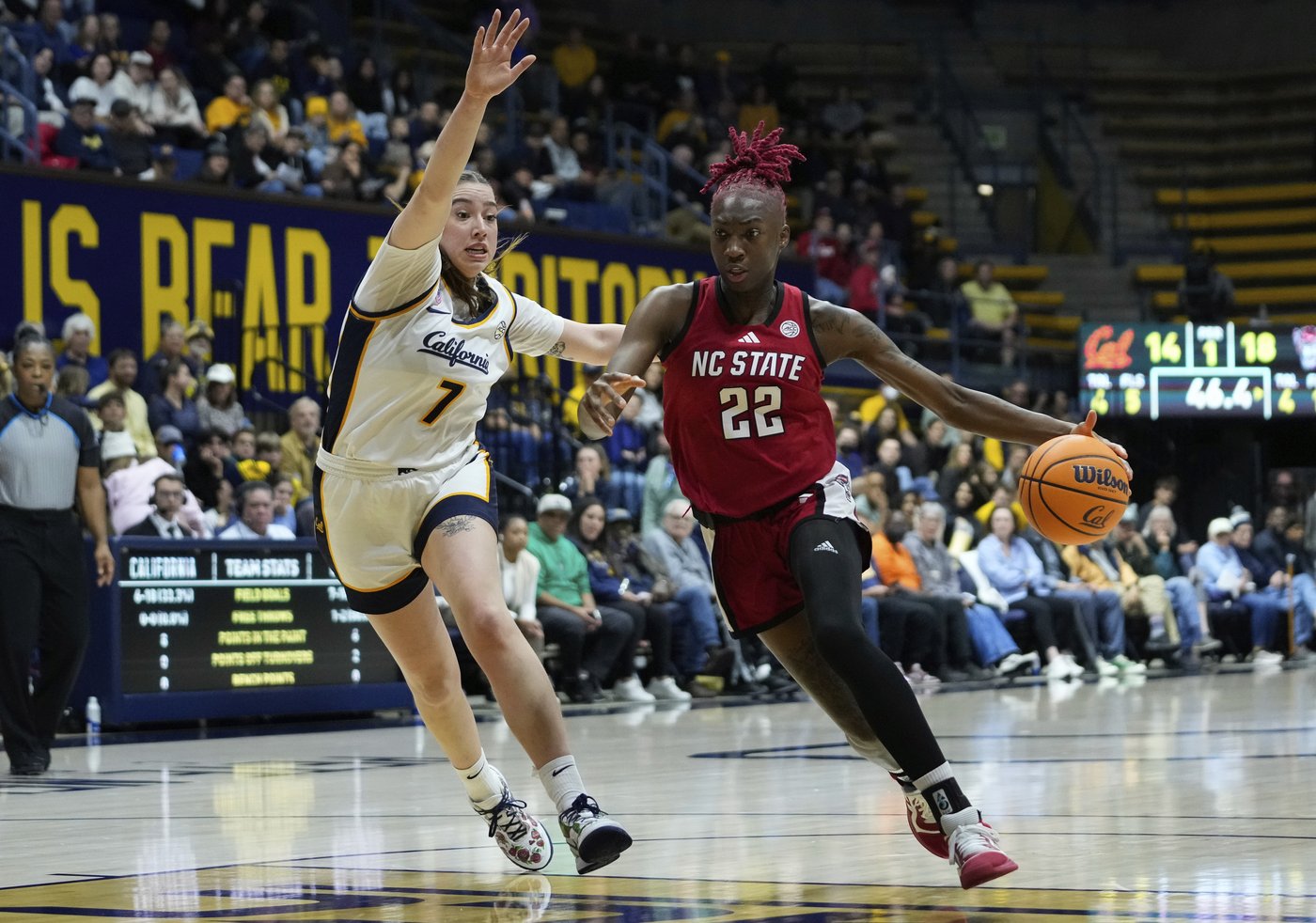 Suarez, Williams lead No. 24 California women past 21st-ranked NC State 78-71 | iNFOnews.ca Suarez, Williams lead No. 24 California women past 21st-ranked NC State 78-71 | iNFOnews.ca