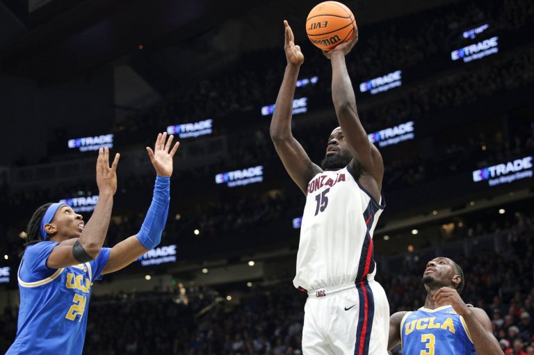 Graham Ike leads No. 8 Gonzaga past No. 25 UCLA for 9th win of the season | iNFOnews.ca