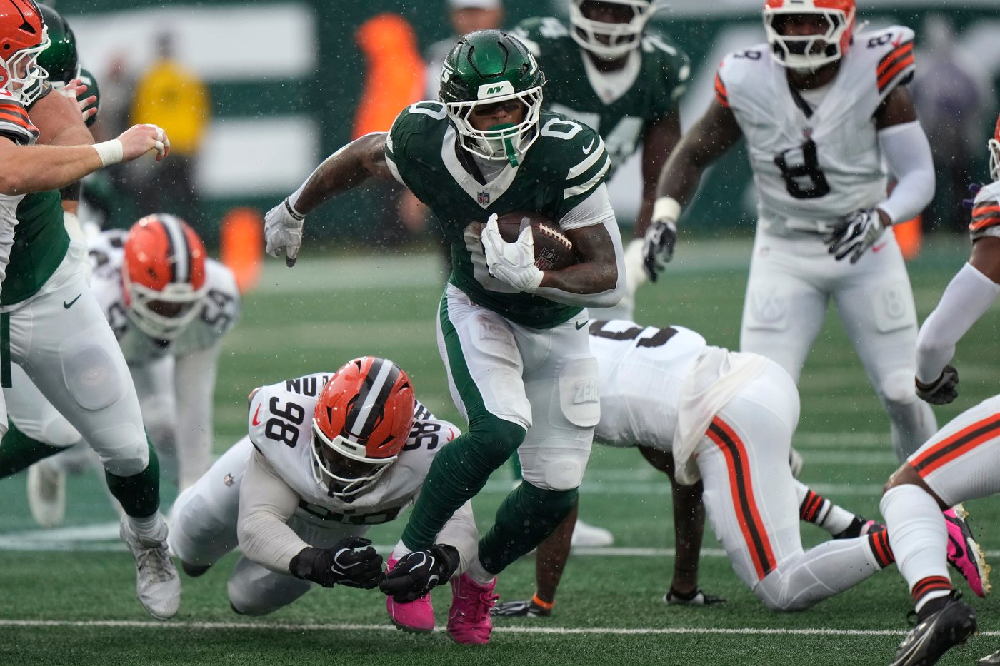Jets' Frank Reich says Geno Smith ditched pass, checked to 'perfect play' on Braelon Allen's TD run | iNFOnews.ca Jets' Frank Reich says Geno Smith ditched pass, checked to 'perfect play' on Braelon Allen's TD run | iNFOnews.ca
