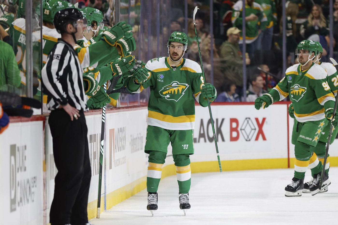Boldy has 2 goals and assist as Wild score final 5 goals to beat Islanders 6-3 | iNFOnews.ca