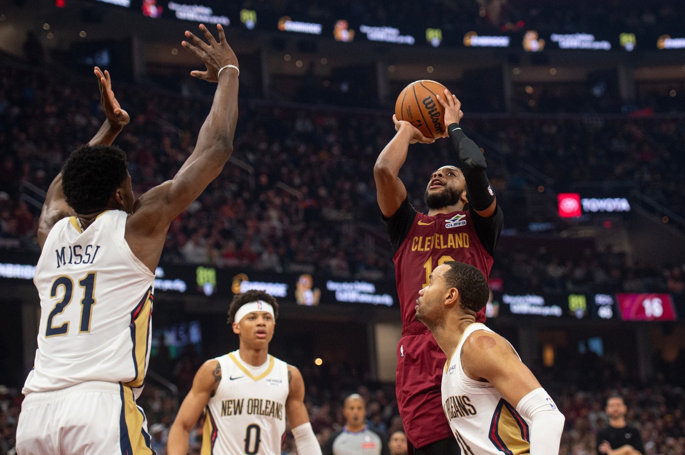 Donovan Mitchell and Sam Merrill propel Cavaliers to 141-118 victory over Pelicans | iNFOnews.ca