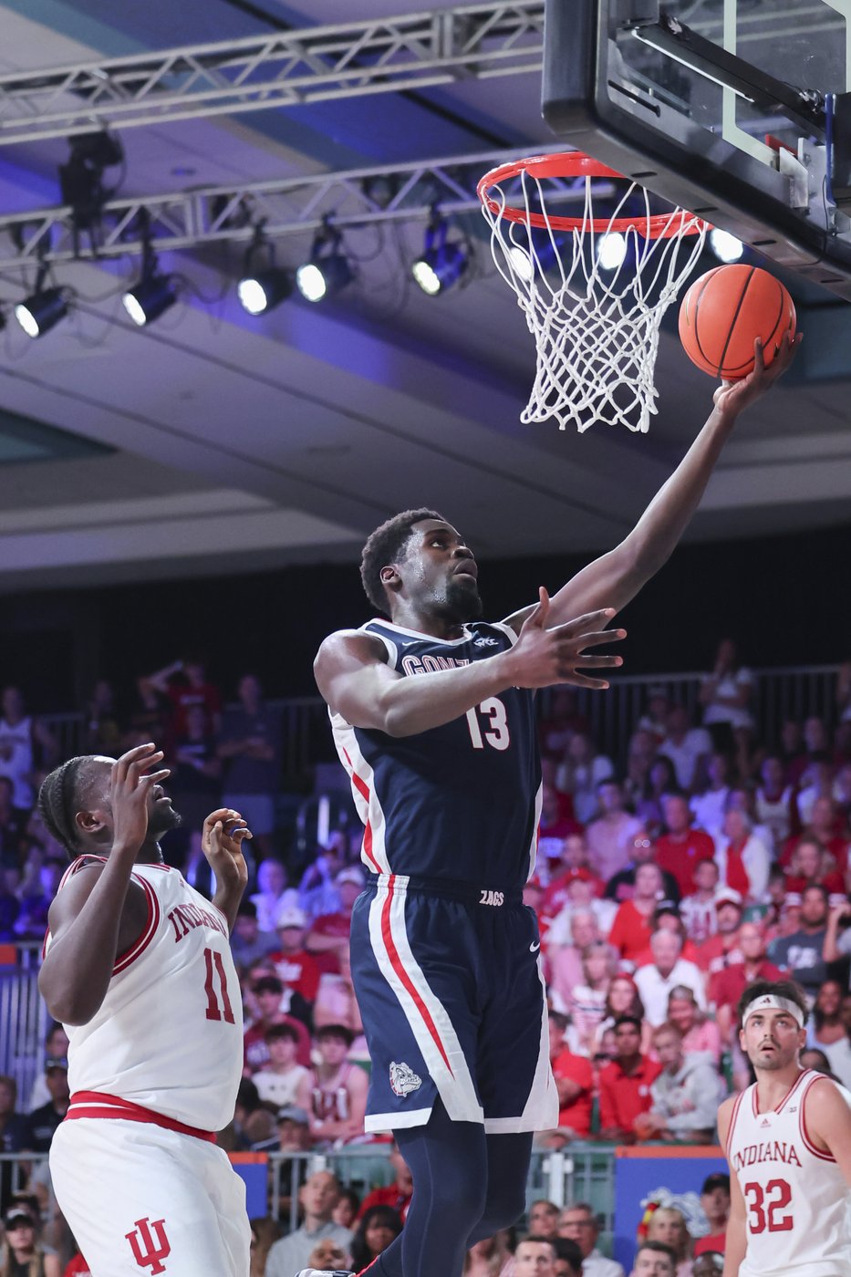 No. 3 Gonzaga bounces back from loss, swamps No. 14 Indiana 89-73 behind Nembhard double-double | iNFOnews.ca