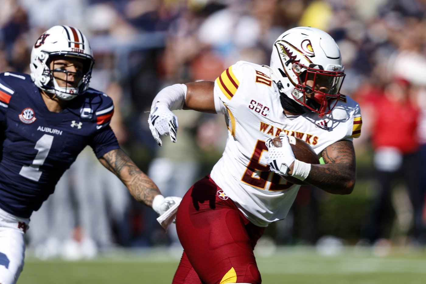 Thorne throws for career-high 5TDs and Auburn dismantles UL Monroe 48-14 | iNFOnews.ca