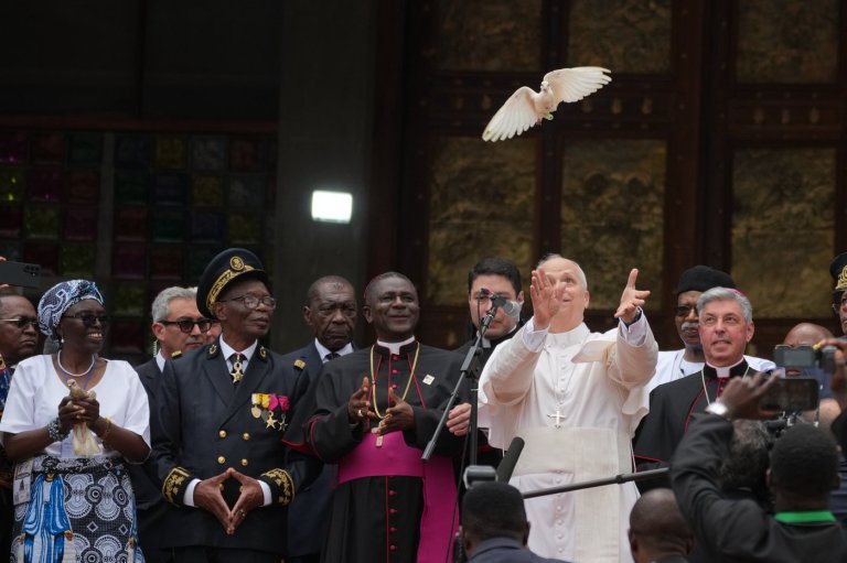 Photos of Pope Leo XIV's trip to Africa | iNFOnews.ca