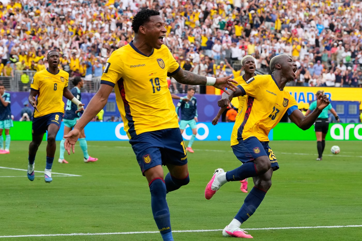 Ecuador advances to World Cup knockout rounds, beats Germany 2-1 on Plata's 77th-minute goal | iNFOnews.ca Ecuador advances to World Cup knockout rounds, beats Germany 2-1 on Plata's 77th-minute goal | iNFOnews.ca