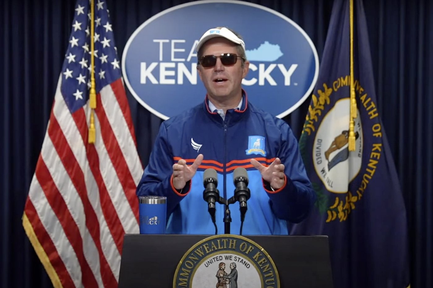 Kentucky Gov. Andy Beshear shows off his 'Ted Lasso' look on Halloween | iNFOnews.ca Kentucky Gov. Andy Beshear shows off his 'Ted Lasso' look on Halloween | iNFOnews.ca