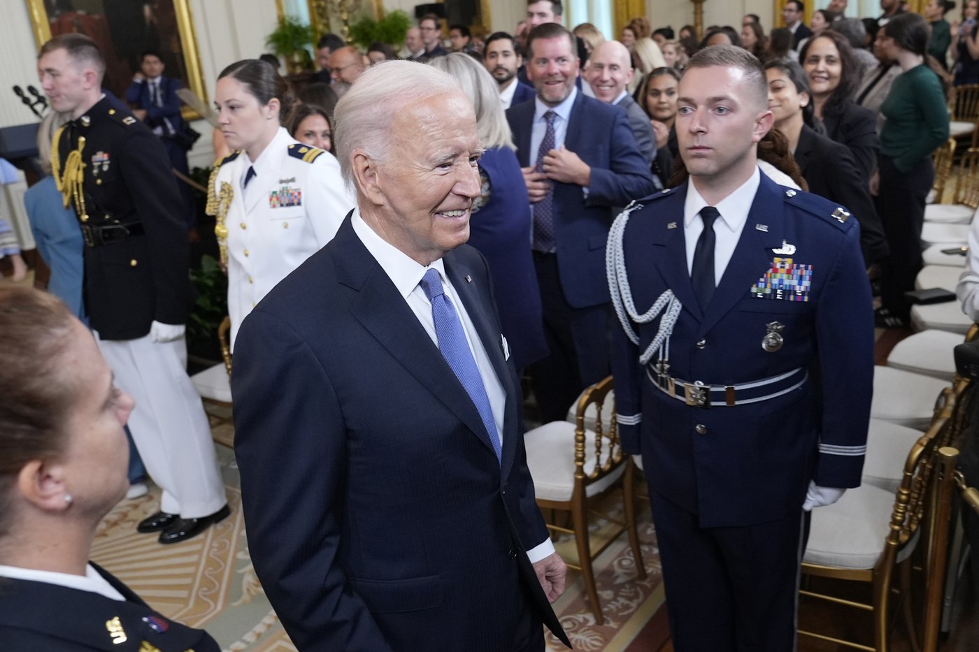 As he welcomes Gotham FC, Biden says “a woman can do anything a man can do," including be president | iNFOnews.ca