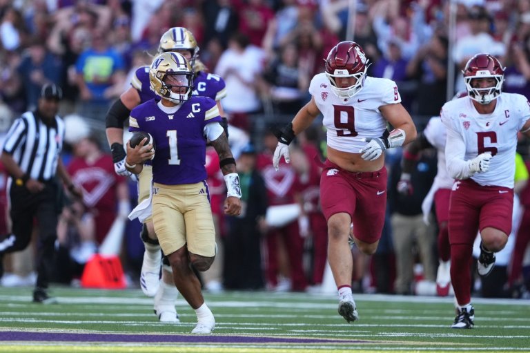 Washington offense overcomes early struggles in Apple Cup win | iNFOnews.ca