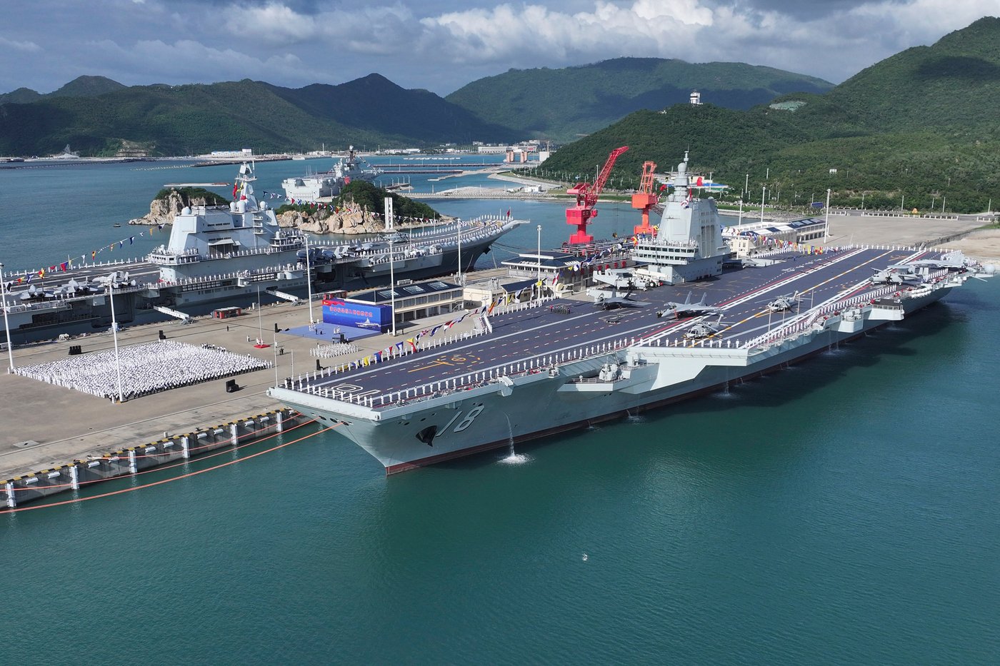 China seeks to project power far beyond its coast with the new Fujian aircraft carrier | iNFOnews.ca