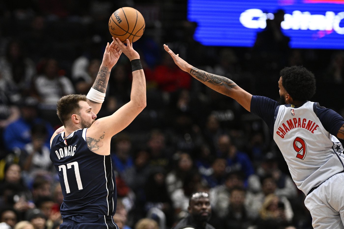 Doncic's triple-double helps Mavericks send Wizards to 16th straight loss in 137-101 rout | iNFOnews.ca Doncic's triple-double helps Mavericks send Wizards to 16th straight loss in 137-101 rout | iNFOnews.ca