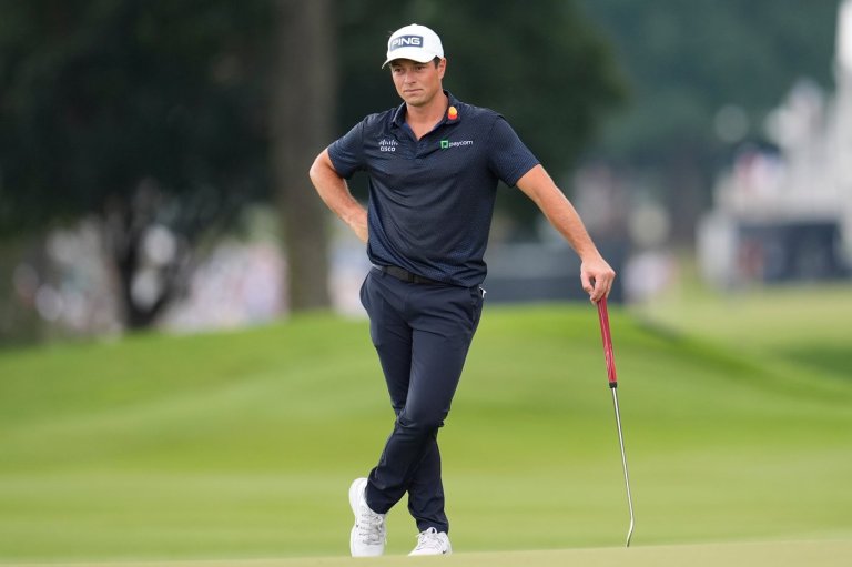 Hovland surges to a 1-shot lead at Tour Championship with cast of challengers lined up behind him | iNFOnews.ca