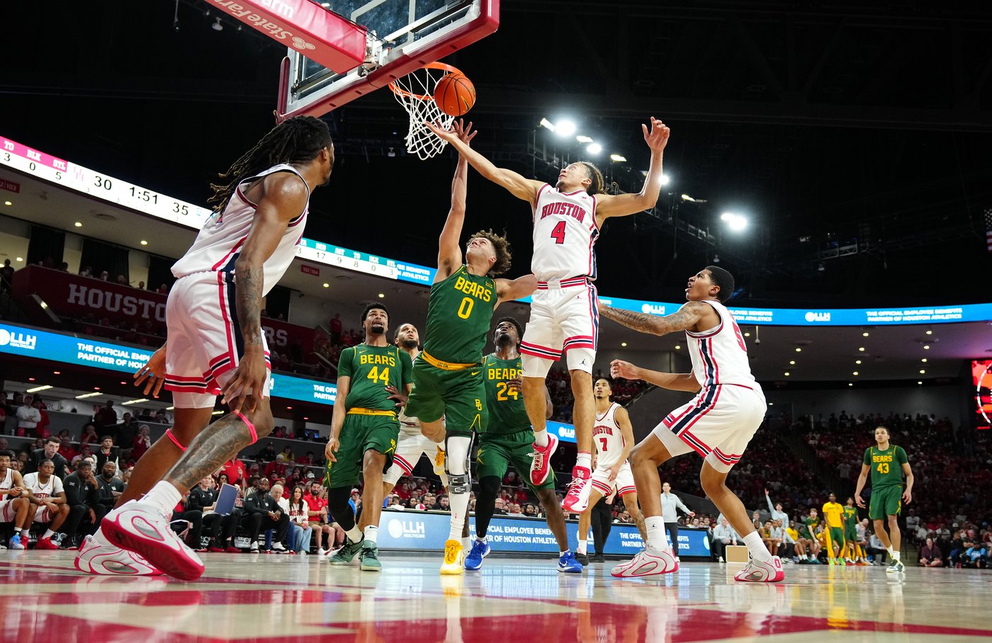 Flemings, Sharp lead No. 7 Houston past Baylor 77-64 | iNFOnews.ca Flemings, Sharp lead No. 7 Houston past Baylor 77-64 | iNFOnews.ca