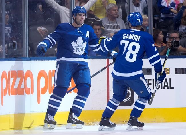John Tavares scores first two goals on home ice as Maple Leafs down Sabres | iNFOnews.ca
