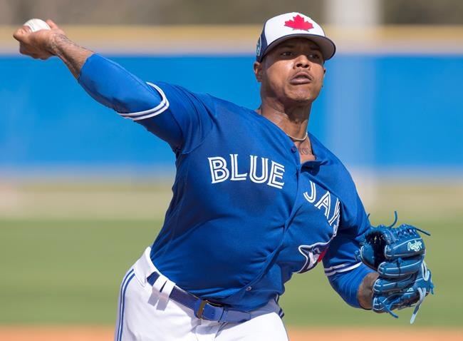 Blue Jays RHP Marcus Stroman has right shoulder inflammation | iNFOnews.ca CP59894695