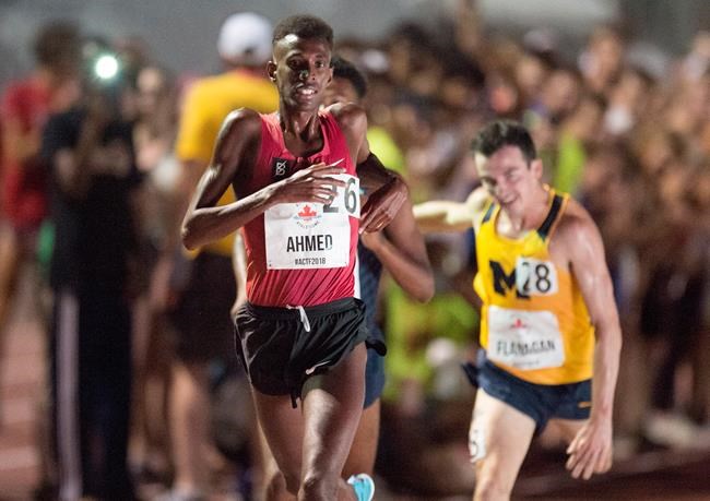 Ahmed, Knight, Flanagan take top three spots in Canadian 5,000 metres | iNFOnews.ca CP17571253
