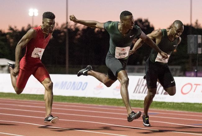 Brown, Boateng, De Grasse finish 1-2-3 in tight Canadian 100-metre final | iNFOnews.ca Brown, Boateng, De Grasse finish 1-2-3 in tight Canadian 100-metre final | iNFOnews.ca