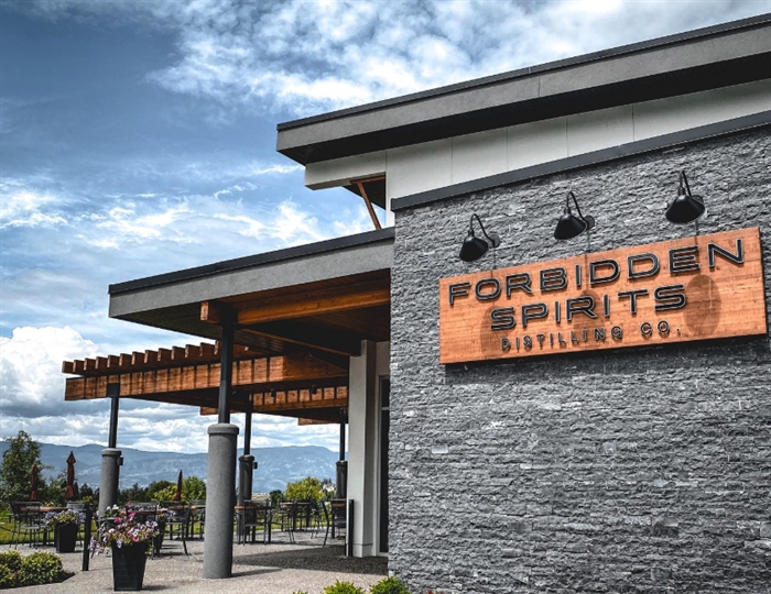 photo of a Forbidden Spirits distillery