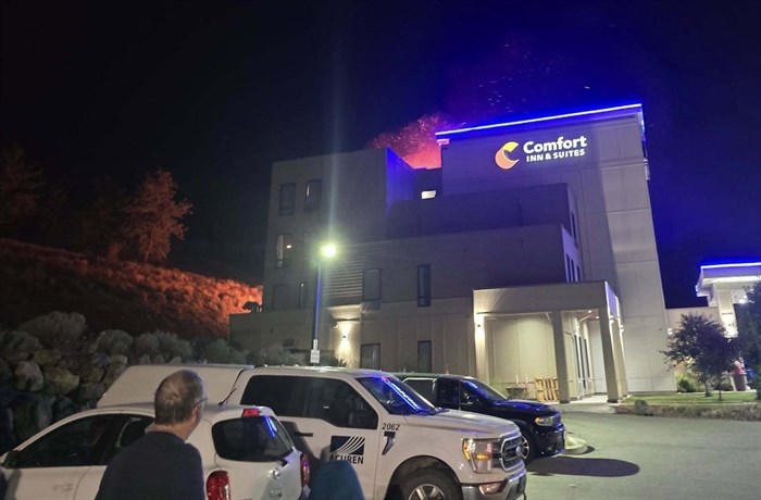 Cause of Merritt hotel fire suspicious: RCMP | iNFOnews.ca