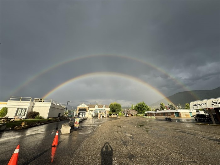 iN PHOTOS: Soggy summer days bring rainbows to Kamloops, Okanagan | iNFOnews.ca iN PHOTOS: Soggy summer days bring rainbows to Kamloops, Okanagan | iNFOnews.ca