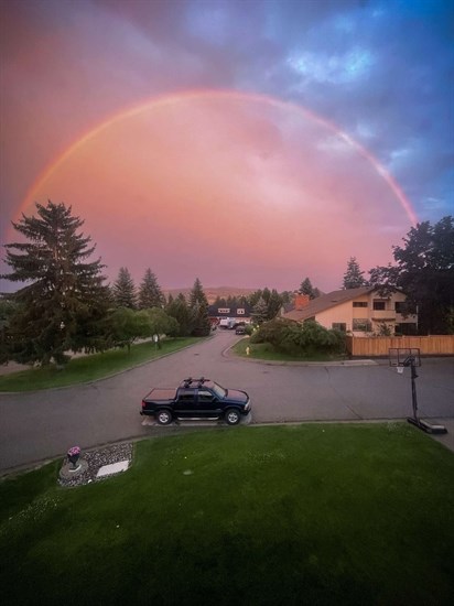 iN PHOTOS: Soggy summer days bring rainbows to Kamloops, Okanagan | iNFOnews.ca iN PHOTOS: Soggy summer days bring rainbows to Kamloops, Okanagan | iNFOnews.ca