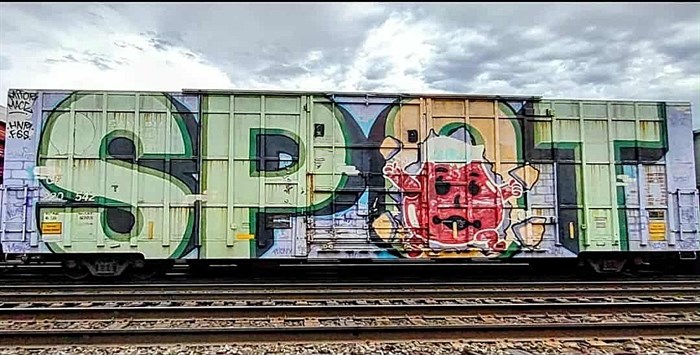 iN PHOTOS: A showcase of railcar graffiti rumbling through Kamloops | iNFOnews.ca