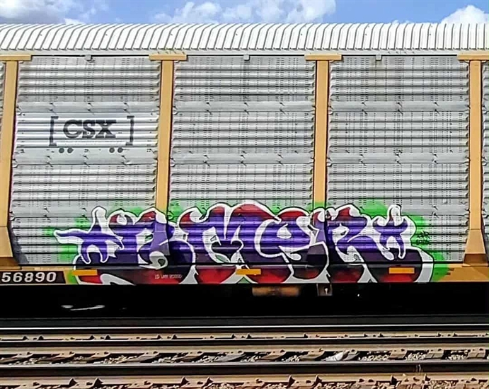 iN PHOTOS: A showcase of railcar graffiti rumbling through Kamloops | iNFOnews.ca