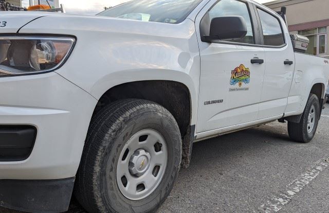 Bylaw calls spike in 'high-issue' areas of Kamloops | iNFOnews.ca A city of Kamloops pickup truck.