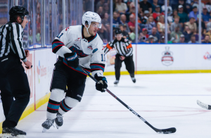 Kelowna Rockets forward Tij Iginla.