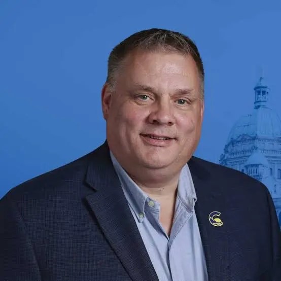 Peter Milobar poses for a photo.