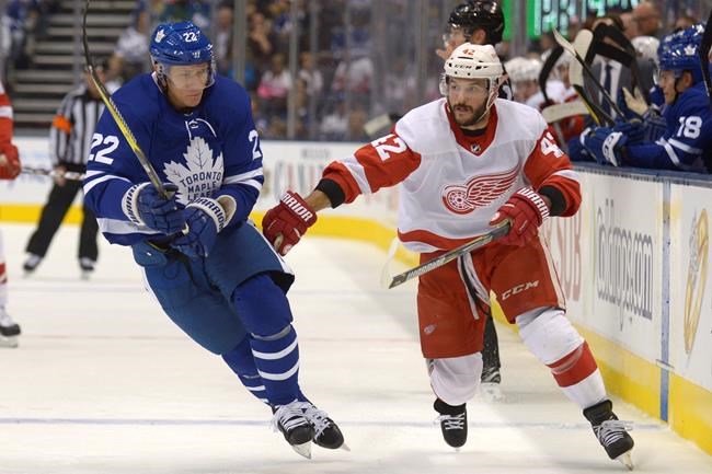 Wings Clipped: Maple Leafs dump Red Wings 6-2 in opener of home-and-home set | iNFOnews.ca