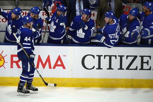 Rielly scores winner, Maple Leafs blank Sabres 3-0 for first pre-season win | iNFOnews.ca CP1682266382
