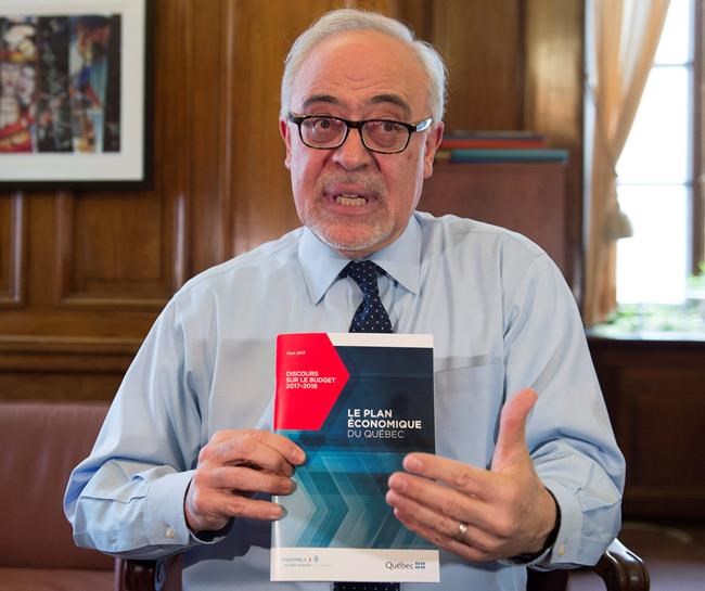 Quebec Finance Minister Carlos Leitao to table 2017-18 budget today | iNFOnews.ca Quebec Finance Minister Carlos Leitao to table 2017-18 budget today | iNFOnews.ca