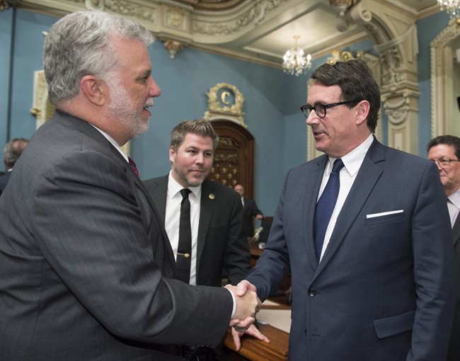 Quebec premier says PQ leader will make separation election issue | iNFOnews.ca CP33154068