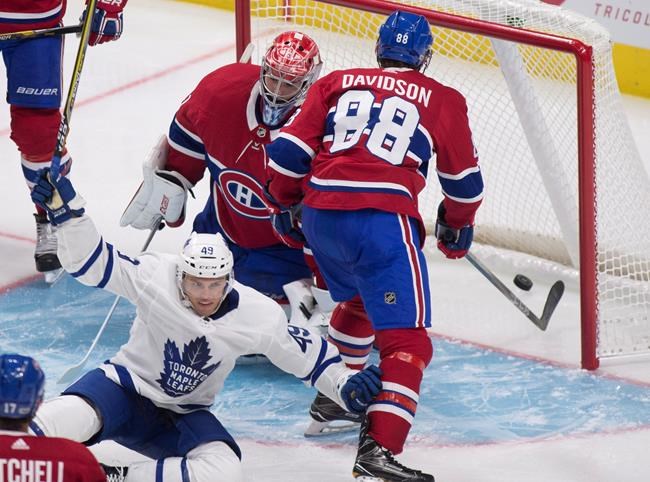 Johnsson leads Maple Leafs past Canadiens 4-2 in pre-season game in Quebec City | iNFOnews.ca