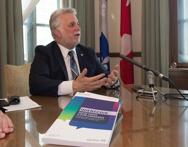 Couillard says little desire for national unity debate, wants one anyway | iNFOnews.ca