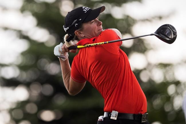Canada's Alena Sharp moves into tie for lead at Manulife LPGA Classic | iNFOnews.ca