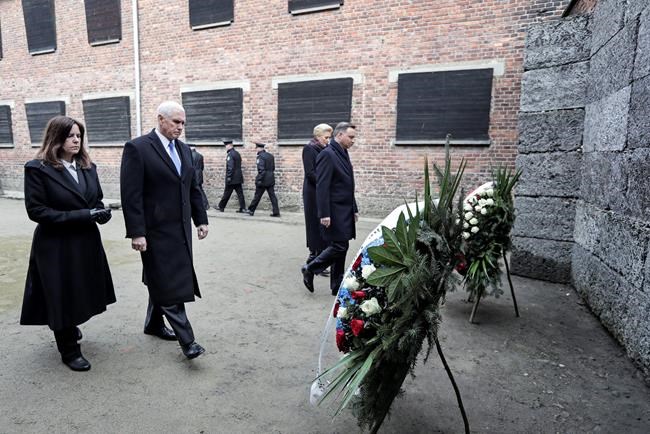 US Vice-President Mike Pence makes his first Auschwitz visit | iNFOnews.ca