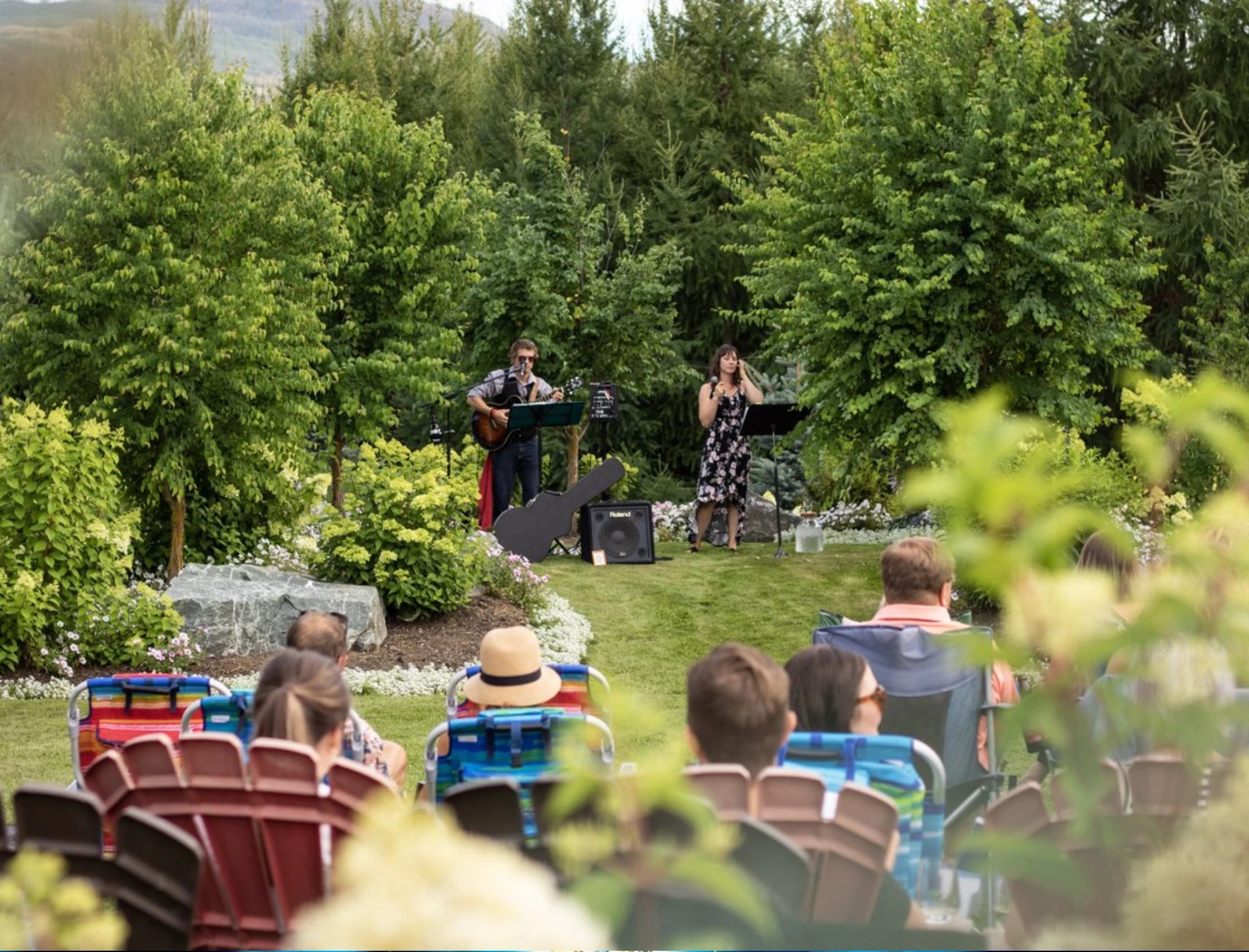 Guests gather for an evening of music and community connection at a BC SPCA Summer Tail Gate Series event. Photo credit: Tourism Kamloops.