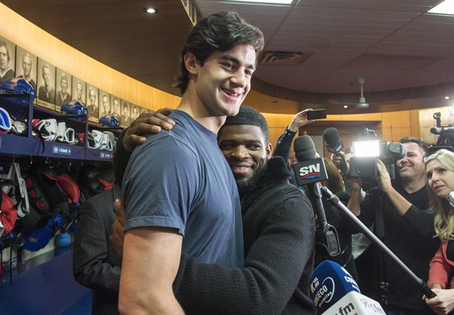 Pacioretty, Subban say there's no rift in Canadiens dressing room | iNFOnews.ca CP37051131