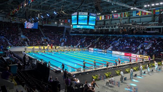 Hockey arena a unique host to world short-course swim championships | iNFOnews.ca Hockey arena a unique host to world short-course swim championships | iNFOnews.ca